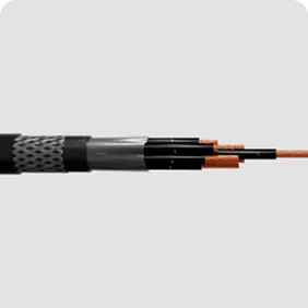 Cabo de controle 1000V blindado com trança de fio de cobre estanhado (PVC/PVC)