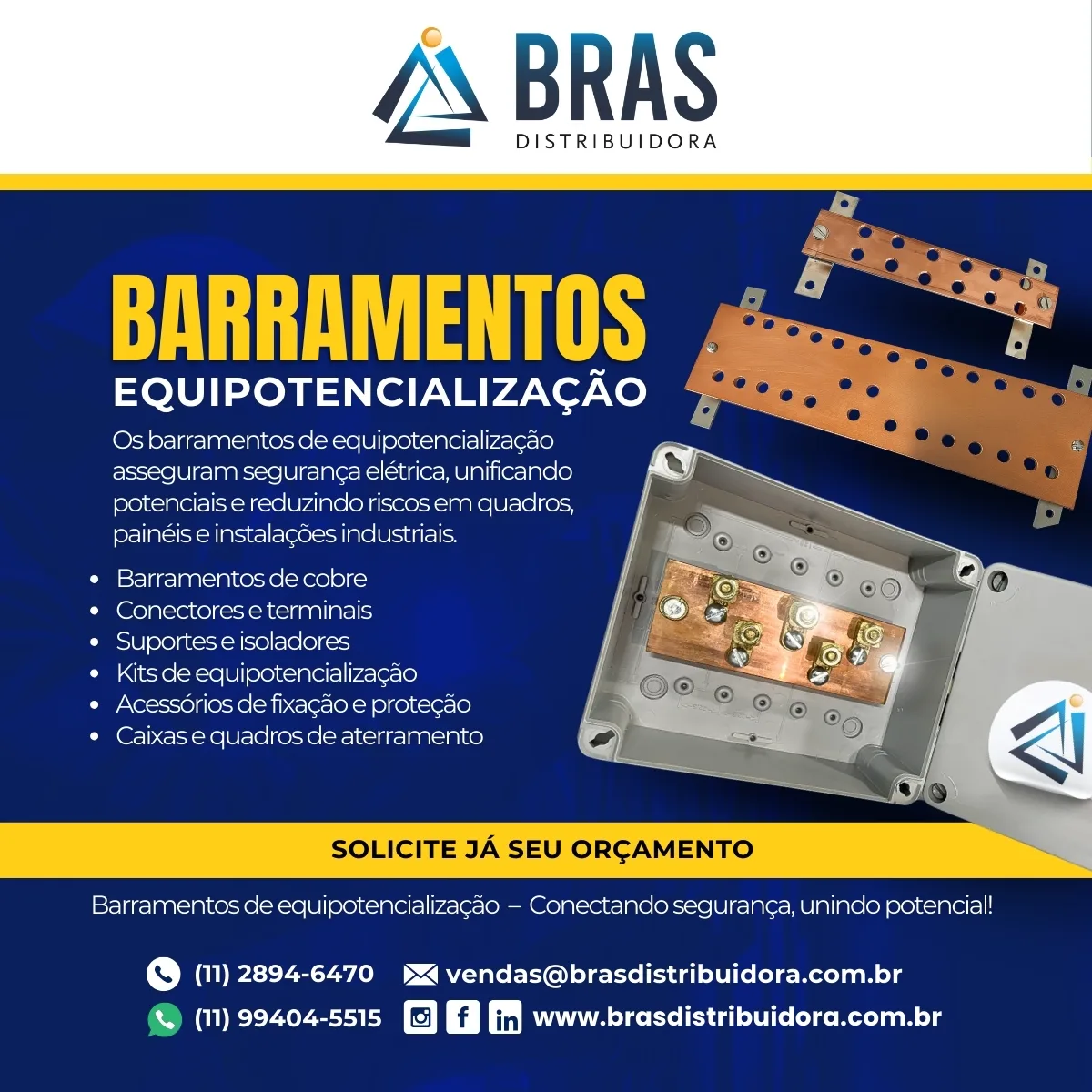 Barramento Equipotencialização