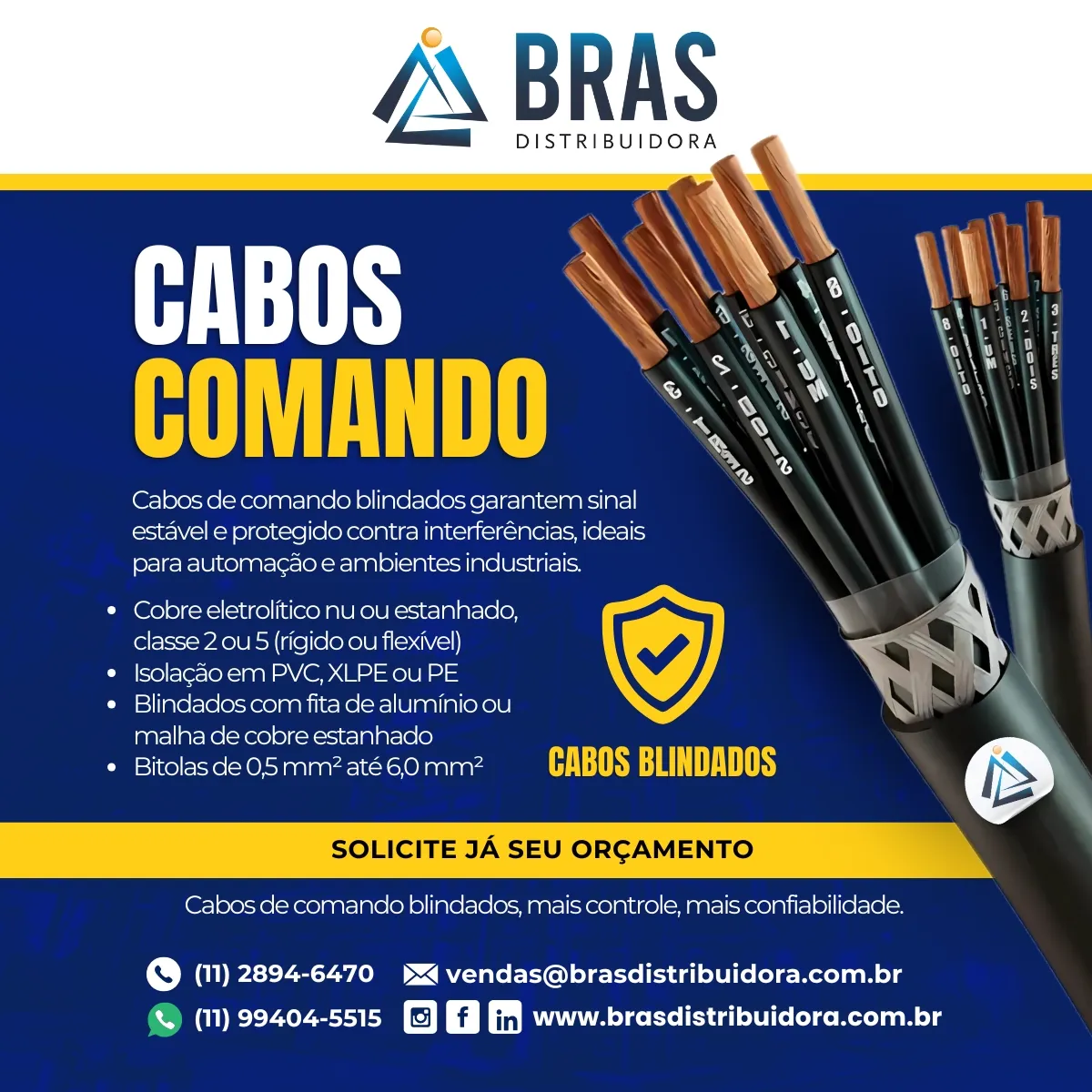 Cabos de Comando Blindado