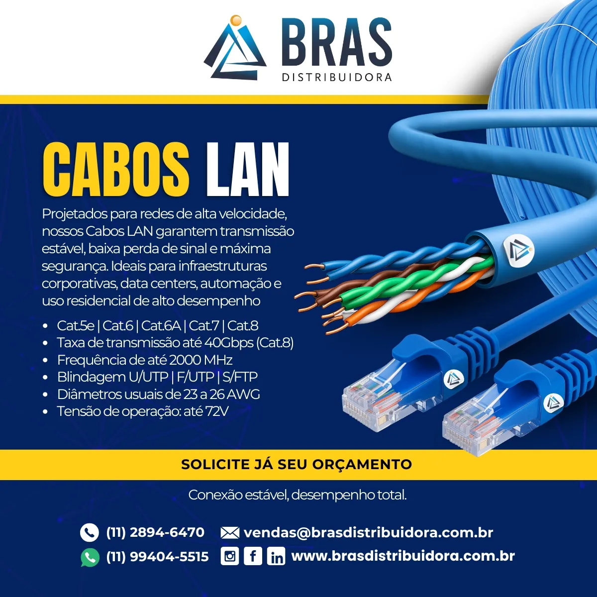 Cabos LAN