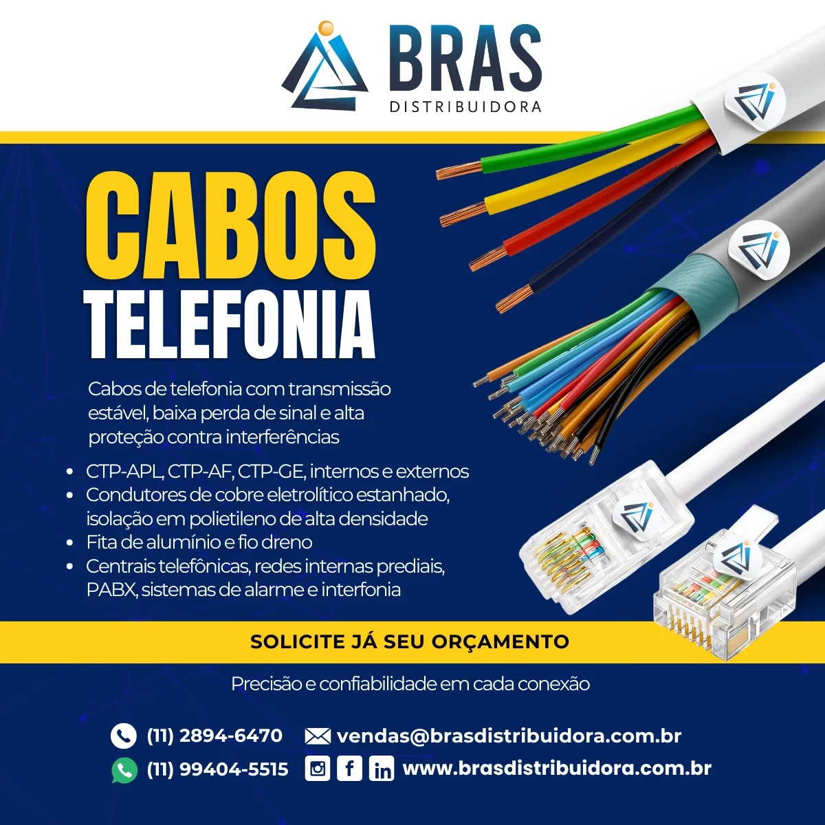 Cabos Telefonia