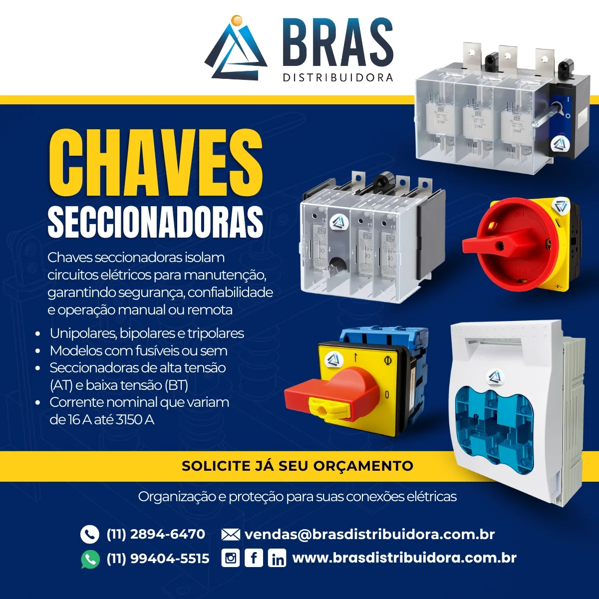 Chaves Seccionadoras