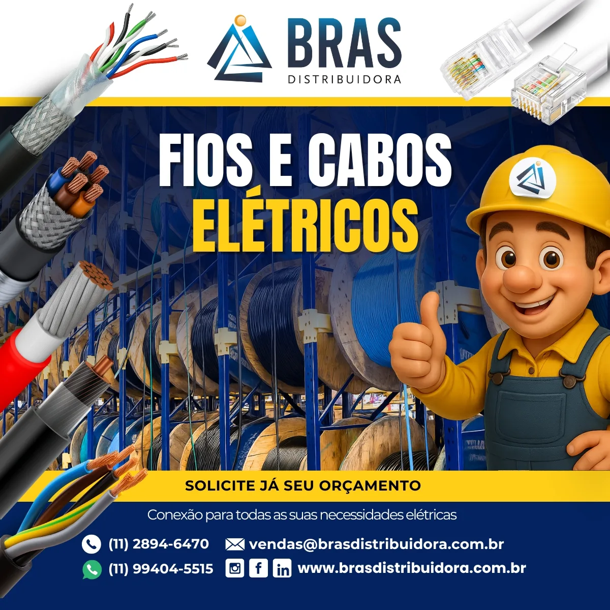 Distribuidor Fios e Cabos Elétricos