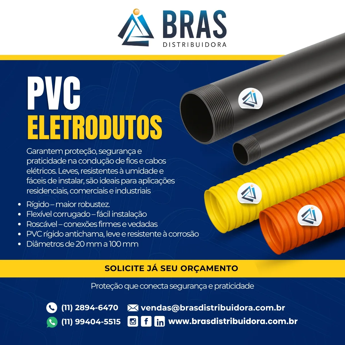 Eletrodutos PVC