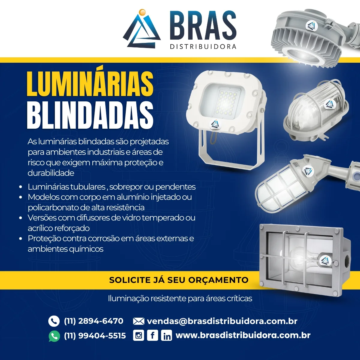 Iluminação Blindada