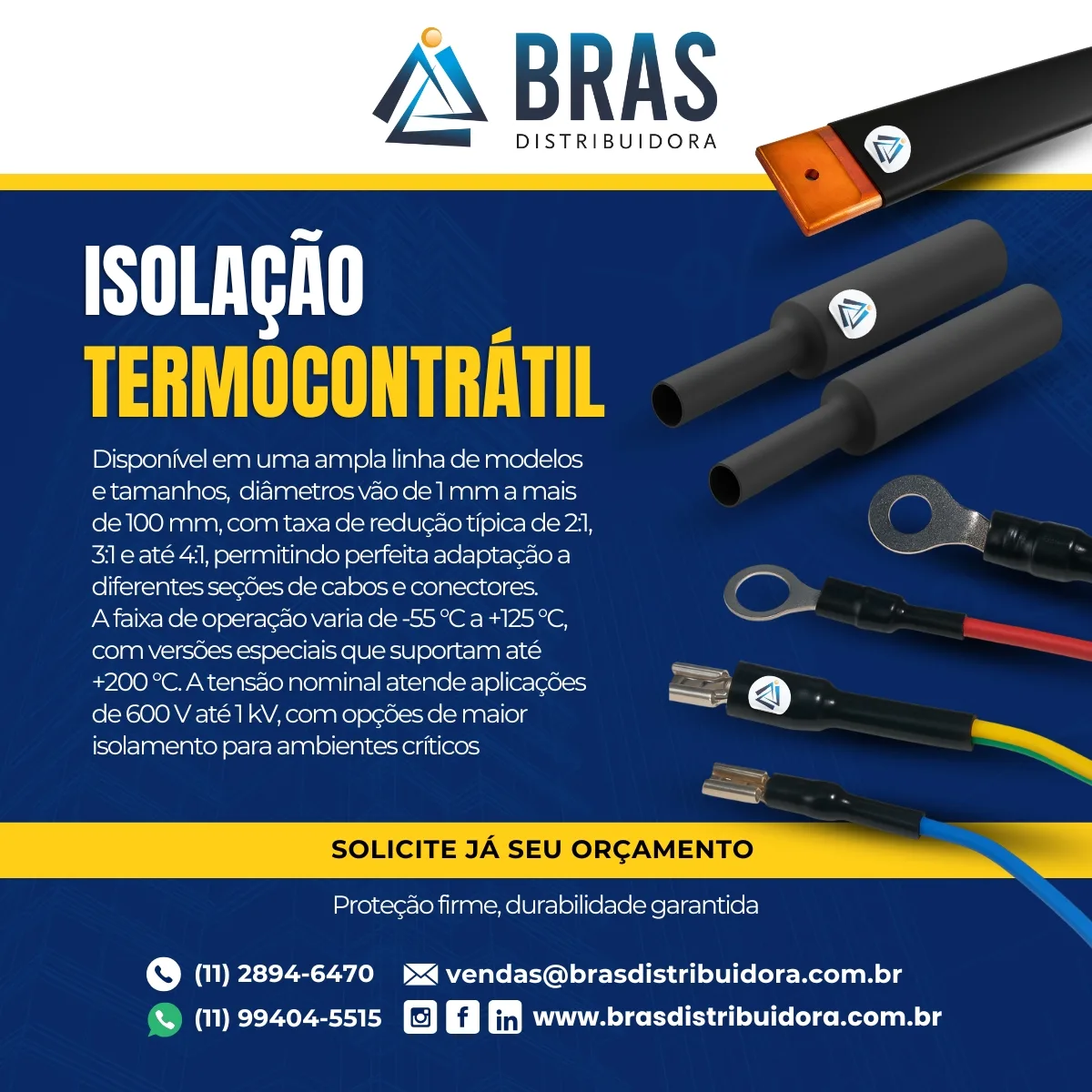 Isolação Termocontrátil