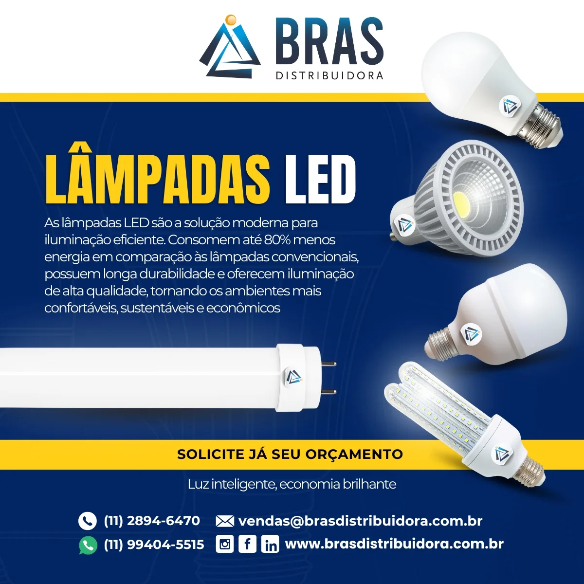 Lâmpadas Led