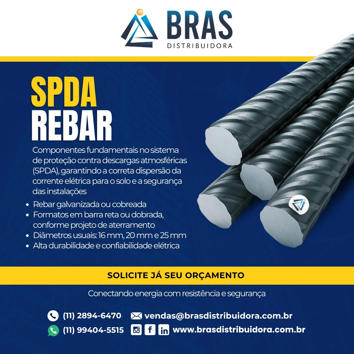 Rebar SPDA